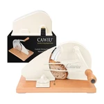 Manual Bread Adjustable Thickness Hand Crank Cream SLICER203 Cawiu Cutter. Fixed Price $105.99.