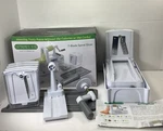 Spiralizer Ultimate 7 Blade Strongest-and-heaviest Duty Vegetable Slicer, White. Fixed Price $18.99.