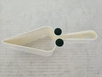 Tupperware Piece O Slicer Cutter Server 2872A Blue & White Free Shipping. Fixed Price $11.99.