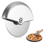 Pizza Cutter Wheel With Safety Blade Handheld Slicer For Cutting Through. Fixed Price $7.47.