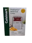 Cuisinart Prepexpress Multi-food Cutter Push Veggie Fry Slicer Dicer Tool (red). Fixed Price $24.49.
