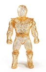 Rare Gold Glitter Mega 8 Sofubi Knights The Slice Glyos Toy Pizza. Fixed Price $69.00.