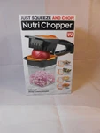 Nutrichopper Food Vegetable Dicer 3 Stainless Steel Blades Fast Ship New. Fixed Price $12.00.