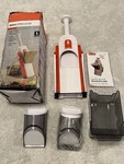 Brava Spring Mandoline Slicer Julienne Grater Dicer Adjustable Thickness New. Fixed Price $10.99.