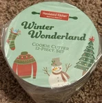 12 Pc Handstand Kitchen Winter Wonderland Cookie Cutter Set Celebrate Christmas. Fixed Price $5.00.