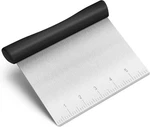 Rainspire Bench Scraper, Stainless Steel Dough Pastry Black. Fixed Price $14.76.