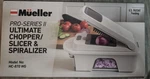 Mueller Pro-series Ii Ultimate Chopper Slicer Spiralizer 12-BLADE MC-810GG. Fixed Price $24.99.