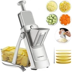 Upgrade Larger Safe Mandoline Slicer With Cheese Grater Potato For Chi.... Fixed Price $62.12.