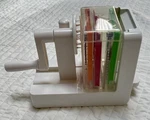 Oxo Good Grips 3-BLADE Tabletop Spiralizer With Stronghold Suction, White. Fixed Price $37.99.