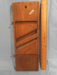Antique Early Primitive Tucker & Dorsey Cabbage Chopper Slicer Wooden Mandolin. Fixed Price $6.95.