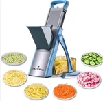 Once For All Mandoline Slicer Plus, Biger Size, JS01, Blue - Preowned. Fixed Price $17.95.