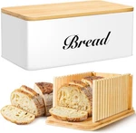 Bread Slicer Homemade With Box White Storage Kitchen Countertop. Fixed Price $50.14.