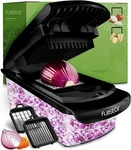 Fullstar Veg Chopper: 2-IN-1 Spiralizer & Slicer Pro Onion Cutter W/container. Fixed Price $49.99.