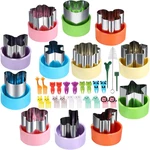 1.5IN Vegetable Shape SET-12PCS Mini Cookie Fruit Biscuit Pastry. Fixed Price $11.43.