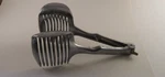 Vintage Aluminum Locking Slicer Guide Retro Handheld Egg & Soft Vegetable Cutter. Fixed Price $9.95.