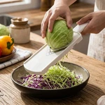 Kitchen Vegetable Slicer With Hand Guard, Julienne Grater For Veggie Shredding. Fixed Price $8.93.