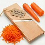 Wooden Stainless Korean Carrot Grater Steel Slicer Cutter Shredder Russian .... Fixed Price $19.99.