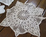 Crafters Lot Doilies Table Toppers Runners Cotton Linen Crochet Pineapple Cutter. Fixed Price $18.00.
