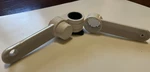 White & Hunter Green Metal Enamel Tupperware Garlic Press Gadget W/ Cleaner New. Fixed Price $24.95.
