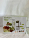 Sedhoom Food Spiralizer 5-BLADE Foldable Multi Functional Vegetable Slicer 03791. Fixed Price $12.99.