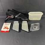 Kitchenaid Mandoline Slicer Set 4 Piece Black Julienne Blade Non Slip Adjustable. Fixed Price $28.00.