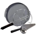 Nuwave Oven Pizza Kit With Liner, Flipper & Dual Cutter/server. Fixed Price $51.51.