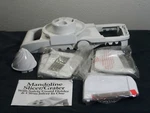 Norpro Model 306 Deluxe Slicer Grater & Citrus Juicer With Safety Guard Open Box. Fixed Price $14.99.