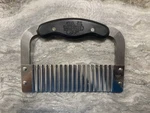 Pampered Chef Crinkle Cutter Wavy Veggie Slicer Vegetable Dough Hand. Fixed Price $9.99.