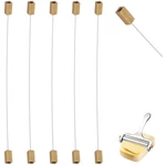 Topulors 5-PACK Stainless Steel Cheese Slicer 4 Inches,. Fixed Price $11.32.