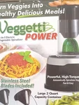 Veggetti Power 4-IN-1 Vegatable Spaghetti Spiralizer New Open Box. Fixed Price $39.99.