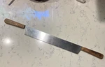 Dexter 14" Wood Double Handle Cheese Knife S18914 Stainless Steel High Carbon. Fixed Price $54.90.