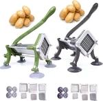 French Fry Cutter Set - 2 Potato Slicers With Suction Feet & 3 Blades. Fixed Price $353.99.