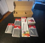 Berghoff Multi Slicer Pro Gray Interchangeable Blades & Safety Guard Nwb $70. Fixed Price $26.65.