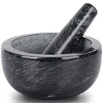 Tera Marble Mortar And Pestle Set Large Solid Stone Grinder Spice Herb. Fixed Price $33.52.
