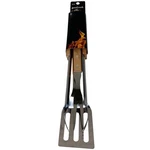 Good Cook Bbq Tool Set 3 Piece Fork Turner Tongs Stainless Steel Wood Handle New. Fixed Price $11.99.