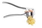 Homewiz Stainless Steel Garlic Press Rocker Manual Crusher Hand Slicer Tool. Fixed Price $20.08.