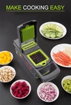 16-IN-1 Vegetable Fruit Chopper Cutter Food Onion Veggie Dicer Slicer Kitchen. Fixed Price $15.59.