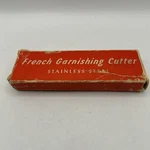 Vintage Dial-o-matic Popeil Bro French Garnishing Cutter Blade Only. Fixed Price $6.99.