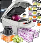 Mueller Pro-series All-in-one, 12 Mandoline Blade, White Sand/gray. Fixed Price $50.45.