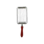 Vintage Tomado Holland Serrated Tomato Slicer Red Wooden Handle 10 Long. Fixed Price $10.00.