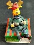 Msc International Christmas Cheese Button Danglers Hand Painted. Fixed Price $9.99.
