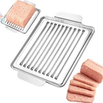 Luncheon Meat Slicer, 304 Stainless Steel Cutter For Spam, 10 Slices Solid And. Fixed Price $9.64.