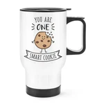 You Are One Smart Cookie Travel Mug Cup With Handle Teacher Student Genius. Fixed Price $42.56.