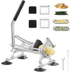 Vevor Commercial Vegetable Slicer 1/4"+3/8"+1/2" Fruit Cutter. Fixed Price $93.79.