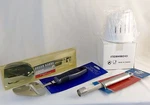 4PC Kitchen Tool Set Double Spat, Cheese Slicer, Onion Bloomer, Core Remover. Fixed Price $19.95.
