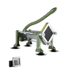 French Fry Cutter Stainless Steel Potato Vegetable Slicer Chopper W/ Blades. Fixed Price $55.99.
