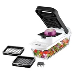 Pro Food Chopper Vegetable Dicer 6.3-CUP Storage Stainless Steel Blades. Fixed Price $31.99.