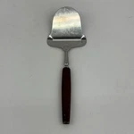 Vintage Mcm Rostfri Sweden Cheese Slicer Stainless Steel W/ Wood Handle. Fixed Price $16.79.
