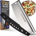 Kitchenstar 12-INCH Pizza Cutter Rocker Blade Sharp Inch, A) Silver. Fixed Price $18.65.