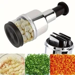304 Stainless Steel Garlic Press Manual Chopper Vertical Onion Nut Vegetable. Fixed Price $14.57.